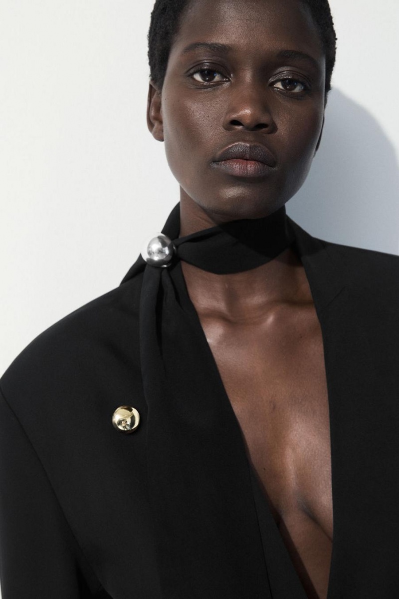 COS The Small Sphere Brooch Női Arany | SAU-271395