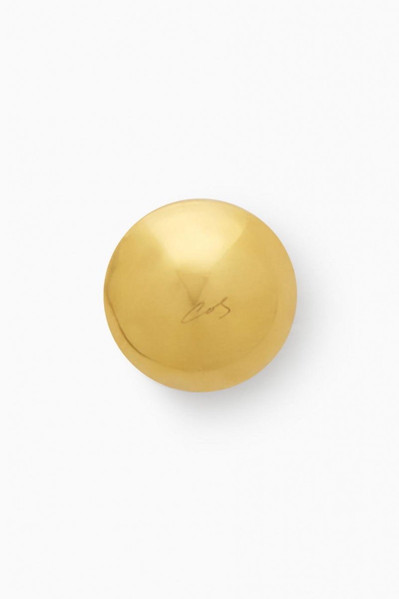 COS The Small Sphere Brooch Női Arany | SAU-271395