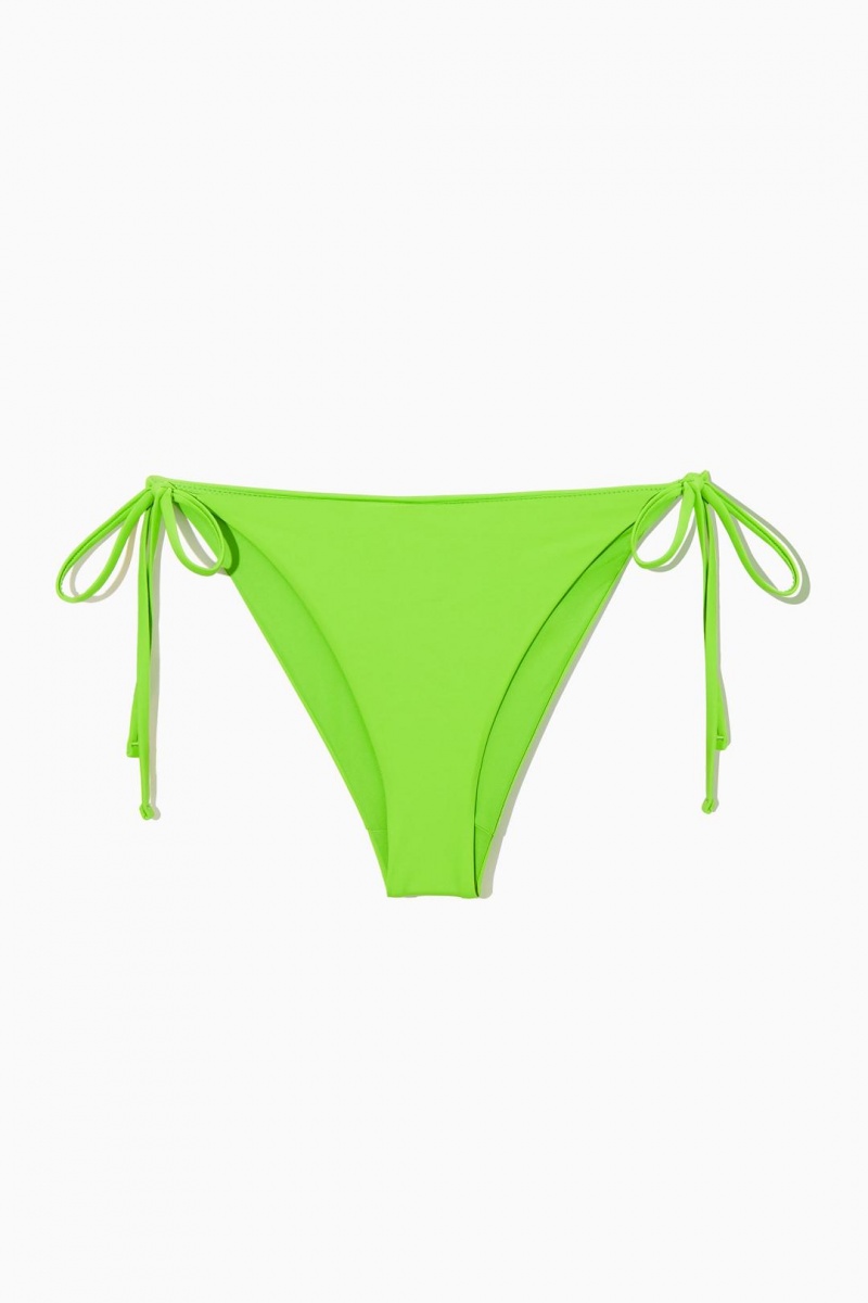 COS Tie-side Bikini Briefs Úszóruhák Női Világos Zöld | WBL-745038