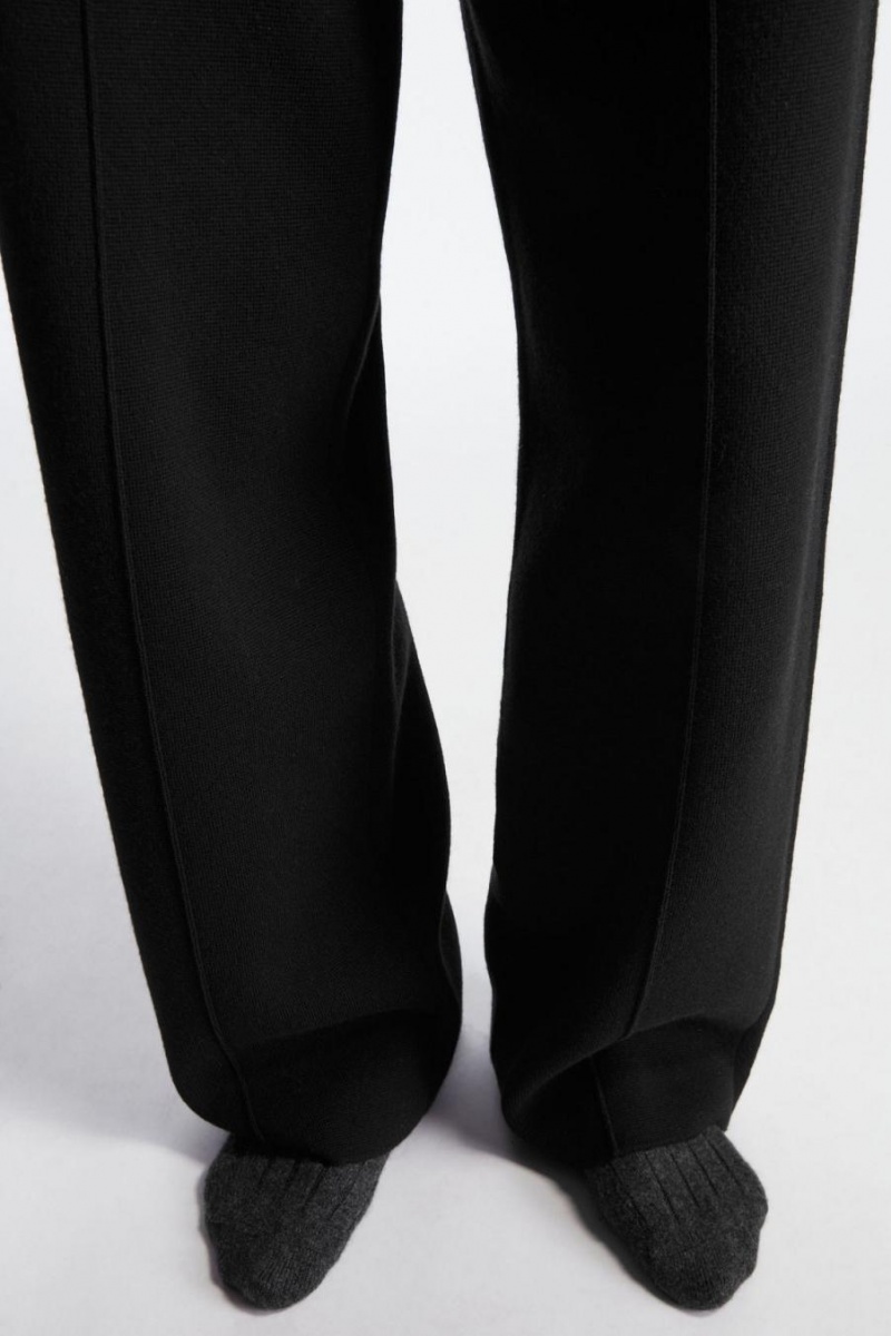 COS Vaskos Cashmere Zokni Férfi Sötétszürke | JIC-794132